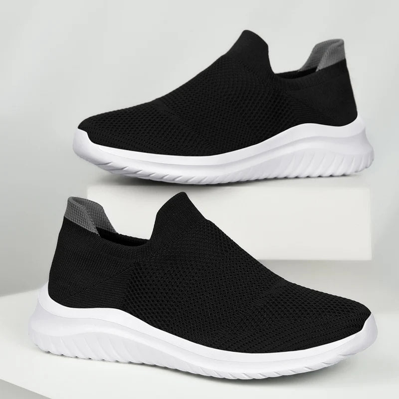 Men's Shoes Soft Sole Slip-On Sneakers Men Running Shoes Lightweight Men's Loafers Walking Male Footwear