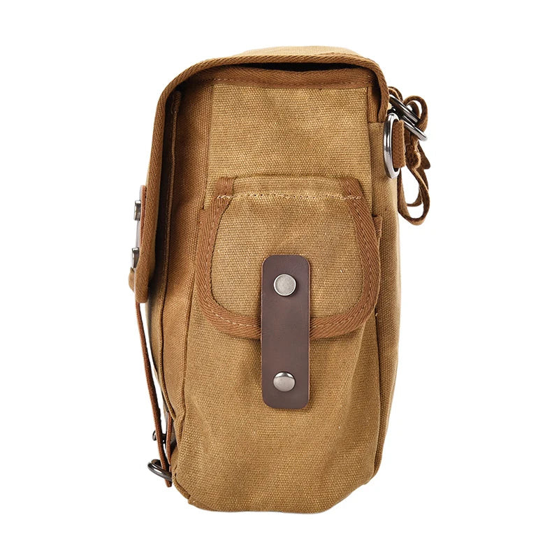 Motorcycle Side Bag Canvas Bag Saddle Bags Motorcycles Cycling Side Pouch Waterproof Lightweight Side Bag Bicycle Luggage Bags