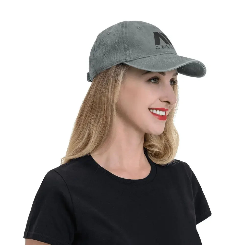Caps Anaheim Electronics Fashion Baseball  Peaked  Men's Hat Women's   For Women