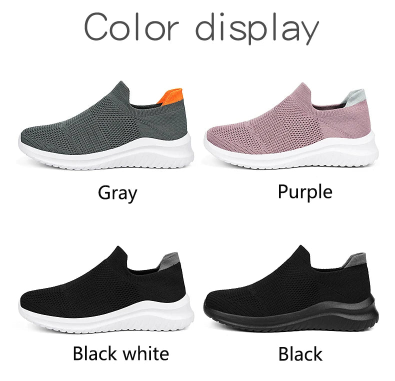Men's Shoes Soft Sole Slip-On Sneakers Men Running Shoes Lightweight Men's Loafers Walking Male Footwear