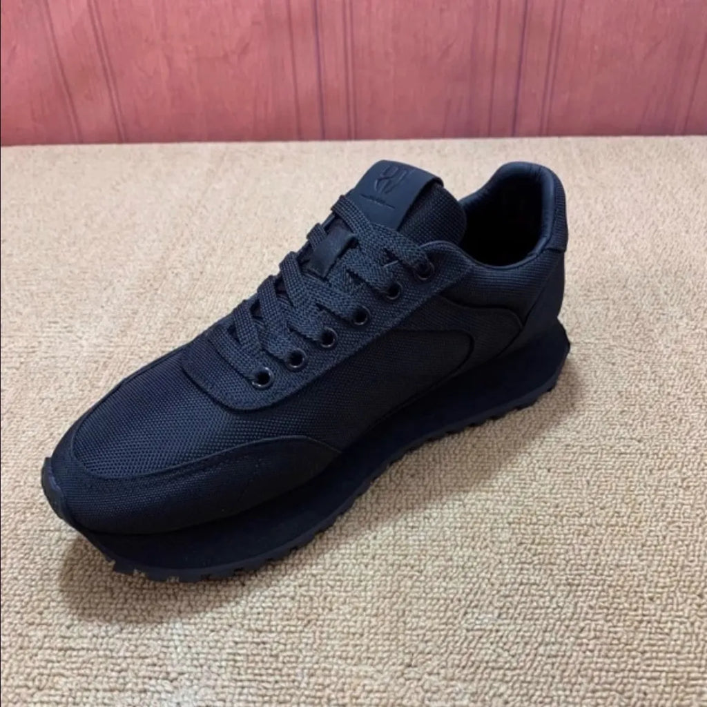 Men's shoes 2025 trendy soft soled shoes men's summer thin shoes round toe Korean version fashionable retro