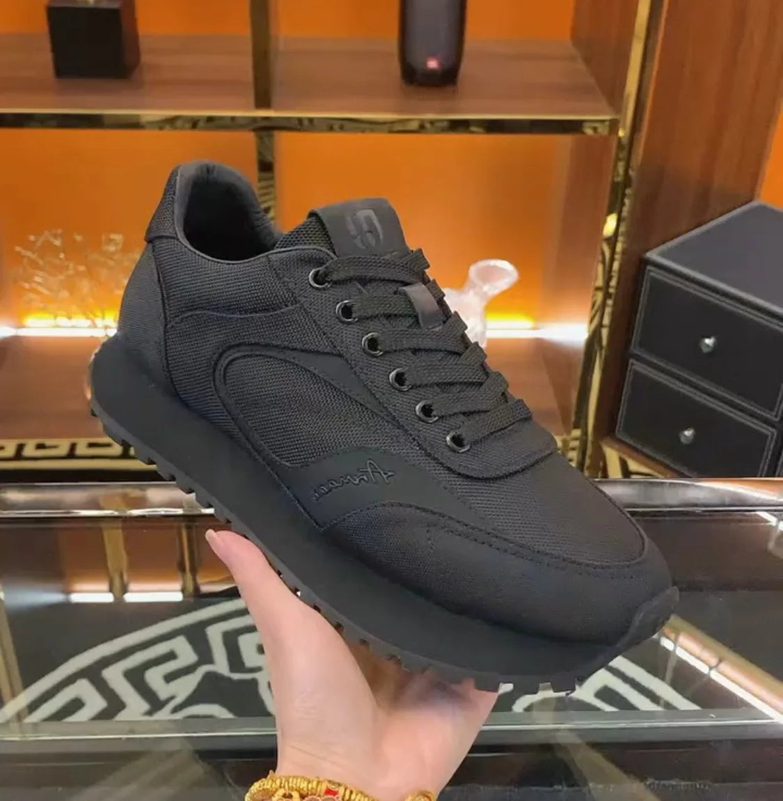 Men's shoes 2025 trendy soft soled shoes men's summer thin shoes round toe Korean version fashionable retro