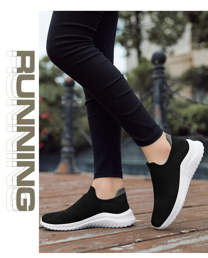 Men's Shoes Soft Sole Slip-On Sneakers Men Running Shoes Lightweight Men's Loafers Walking Male Footwear