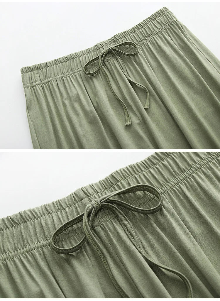 Pantalones De Pijama Women's Pajama Pants New Spring Autumn Lounge Pant Modal Home Wear Nightwear Trousers Pyjama Bottoms