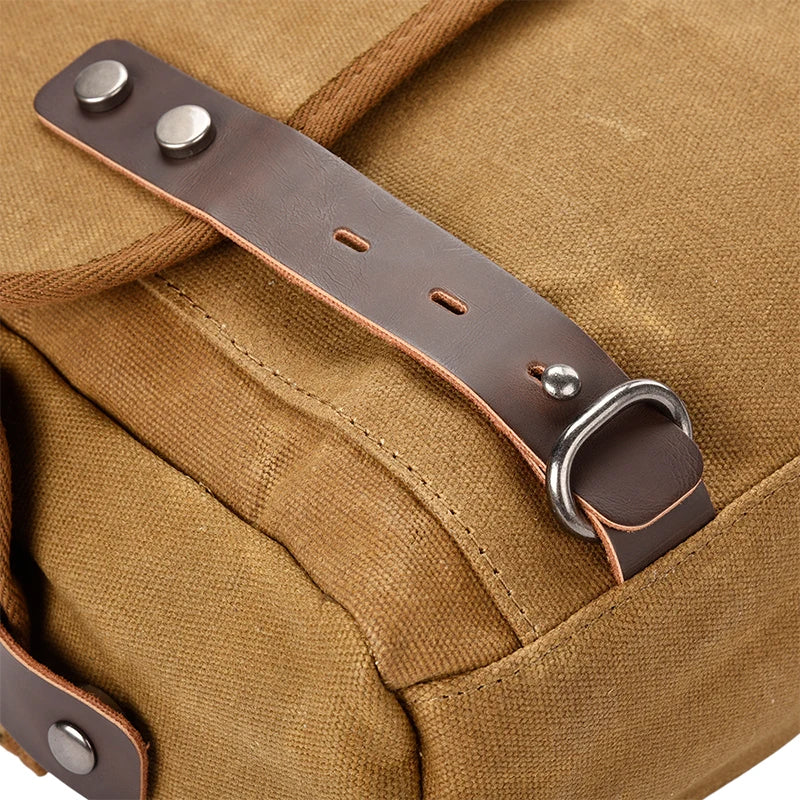 Motorcycle Side Bag Canvas Bag Saddle Bags Motorcycles Cycling Side Pouch Waterproof Lightweight Side Bag Bicycle Luggage Bags