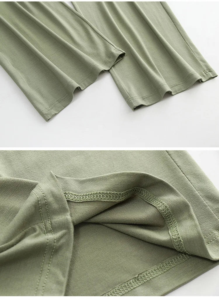 Pantalones De Pijama Women's Pajama Pants New Spring Autumn Lounge Pant Modal Home Wear Nightwear Trousers Pyjama Bottoms