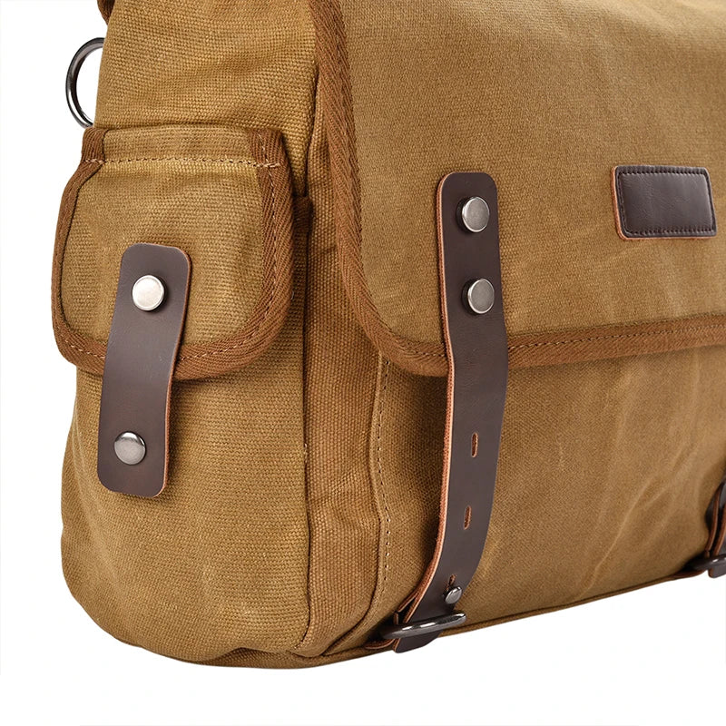 Motorcycle Side Bag Canvas Bag Saddle Bags Motorcycles Cycling Side Pouch Waterproof Lightweight Side Bag Bicycle Luggage Bags