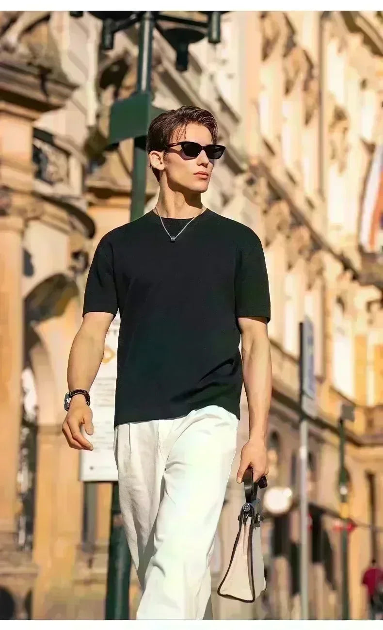 2026 new T-shirt - Classic Design - Cotton - Short Sleeve - Men's and Women's Clothing (Retro Style)