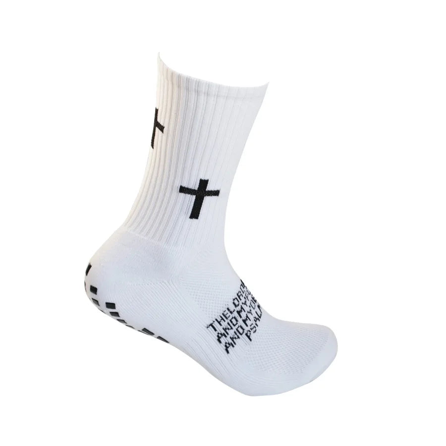New Men Women Sports Football Socks Tube Wear-resistant Non-slip Outdoor Sports Cycling Socks Soccer Basketball Socks