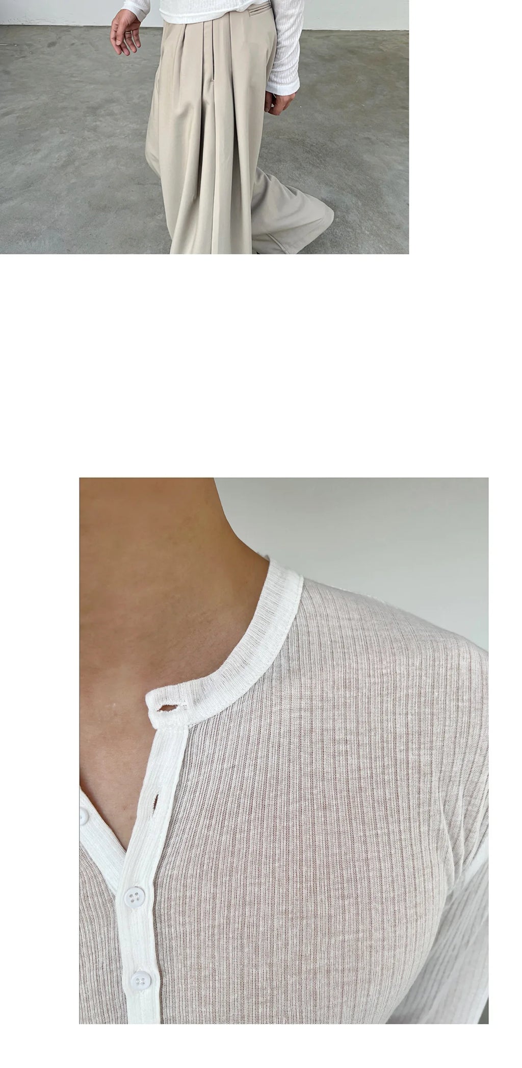 Long-sleeved T-shirt Men's Fashionable New Summer Thin See-through Elastic Deep V Bottoming Shirt Pink Slim-fitting And Thin Des