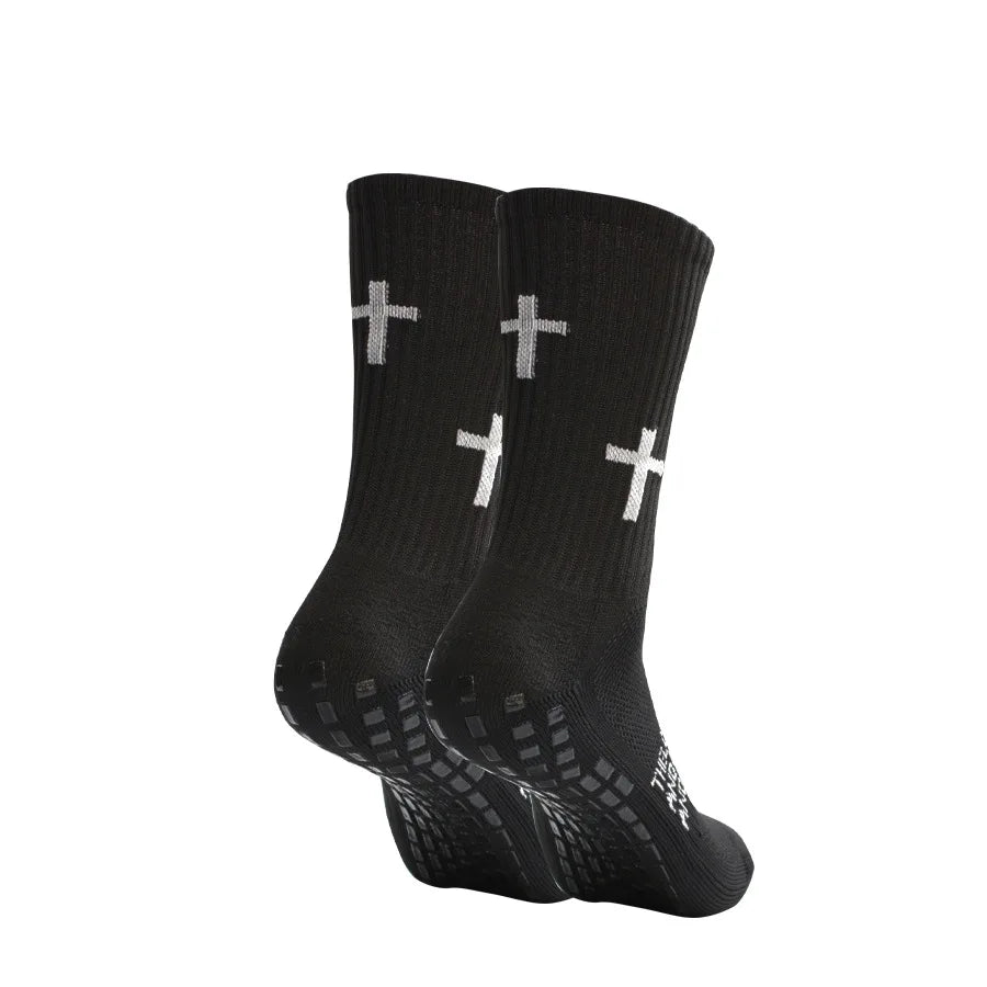 New Men Women Sports Football Socks Tube Wear-resistant Non-slip Outdoor Sports Cycling Socks Soccer Basketball Socks