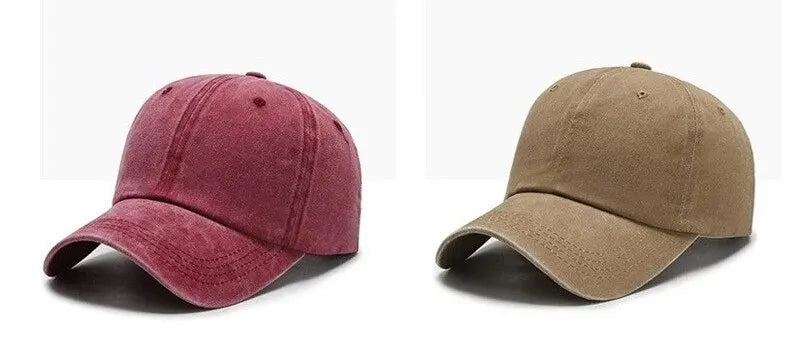 Fashion Solid Baseball Caps for Men Cap Streetwear Style Women Hat Snapback Casual Cap Casquette Dad Hat Hip Hop Cap