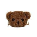 Bags Cartoons Animals Messenger Bag  Bear Shoulder Bag Diagonal Women Bag Smile Bear  Bag  Purses