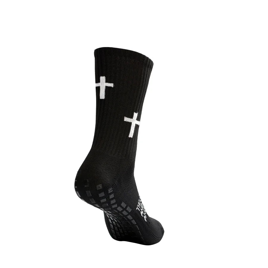 New Men Women Sports Football Socks Tube Wear-resistant Non-slip Outdoor Sports Cycling Socks Soccer Basketball Socks
