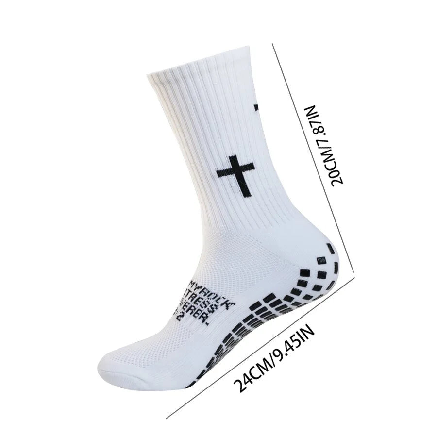 New Men Women Sports Football Socks Tube Wear-resistant Non-slip Outdoor Sports Cycling Socks Soccer Basketball Socks