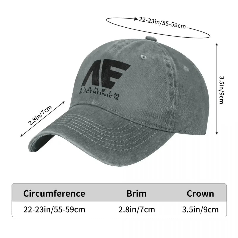 Caps Anaheim Electronics Fashion Baseball  Peaked  Men's Hat Women's   For Women