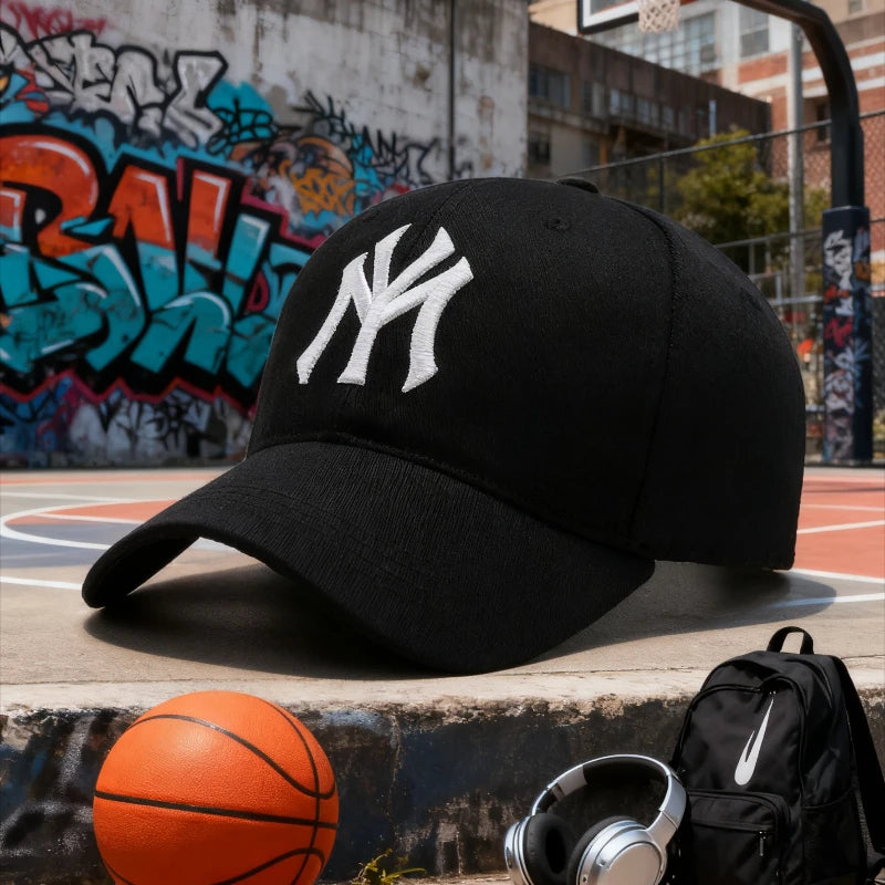 Fashion Baseball Caps for Men Letter Adjustable Unisex Hip Hop Trucker Hat Casual Snapback Caps Outdoor Cap Cotton Embroidery