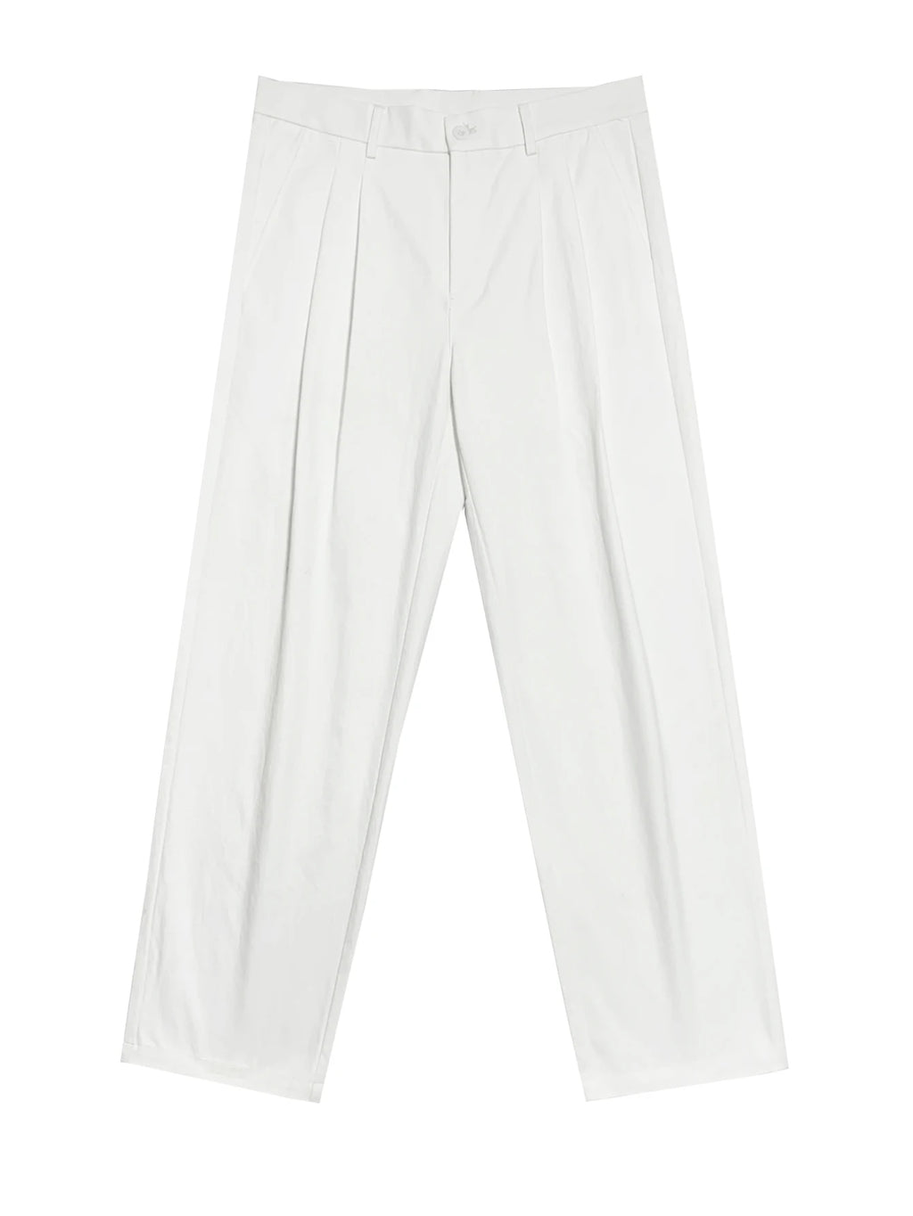 Elegant casual pants, loose straight leg pants, men's suit pants, formal pants, for daily wear, men's wear [excluding belt]